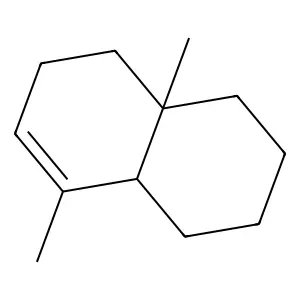 Naphthalene, 1,2,3,4,4a,5,6,8a-octahydro-4a,8-dimethyl- structure