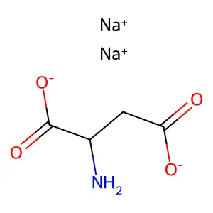 L-天冬氨酸二钠盐 structure