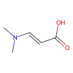 3-(Dimethylamino)prop-2-enoic acid structure