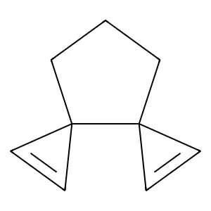 Dispiro(2.0.2.3)nona-1,5-diene structure