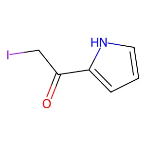 [2-(Iodomethyl)-6-methoxy-4,5-bis(phenylmethoxy)oxan-3-yl] methanesulfonate structure