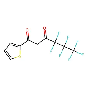 1,3-Hexanedione, 4,4,5,5,6,6,6-heptafluoro-1-(2-thienyl)- structure