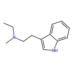 N-Ethyl-N-methyl-1H-indole-3-ethanamine structure