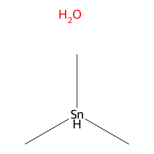 Trimethylstannane;hydrate structure