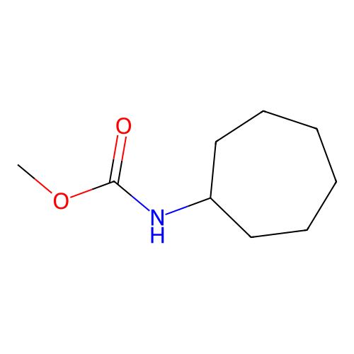 methyl N-cycloheptylcarbamate structure