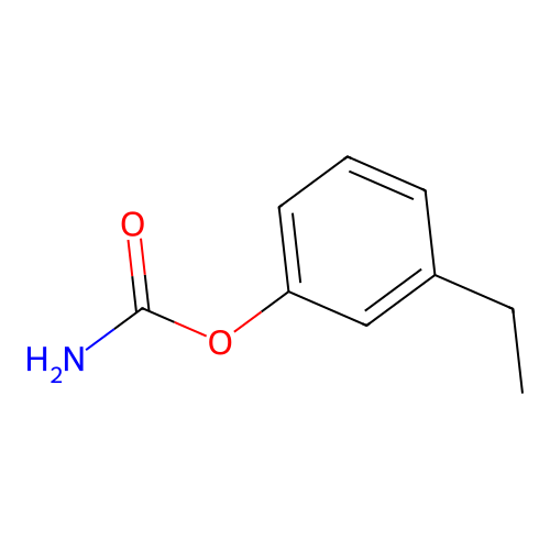 3-Ethylphenyl carbamate structure
