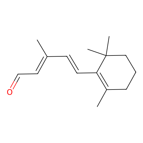 I(2)-Ionylideneacetaldehyde structure