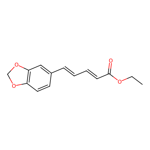 Ethyl piperate structure