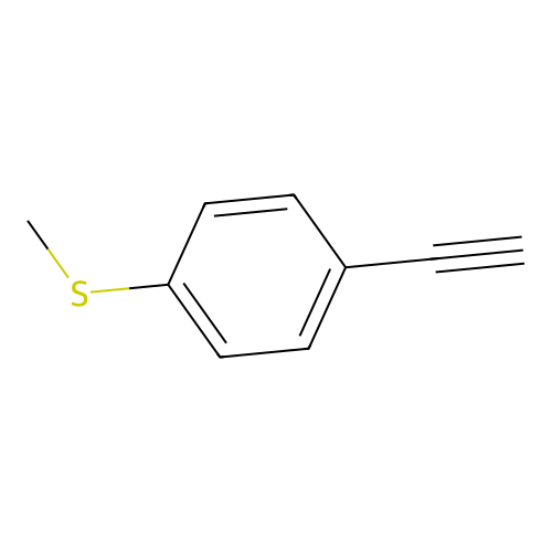 1-Ethynyl-4-(methylsulfanyl)benzene structure