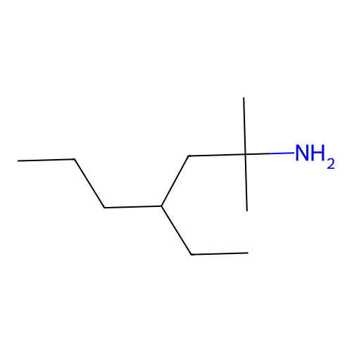 1,1-Dimethyl-3-ethyl-n-hexylamine structure