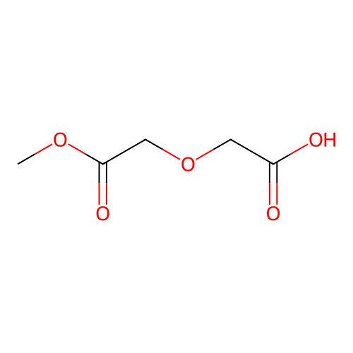 1-Methyl 2-(carboxymethoxy)acetate structure