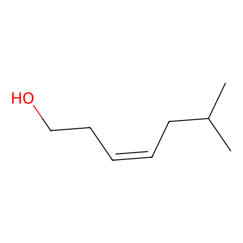 3-Hepten-1-ol, 6-methyl-, (3Z)- structure