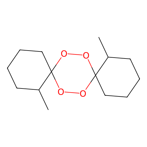 7,8,15,16-Tetraoxadispiro[5.2.5.2]hexadecane, 1,10-dimethyl- structure