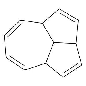 Cyclopent(cd)azulene, 2a,4a,8a,8b-tetrahydro- structure