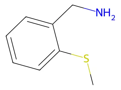 2-(Methylthio)benzylamine structure