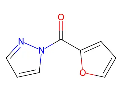 Furan-2-yl(1H-pyrazol-1-yl)methanone structure