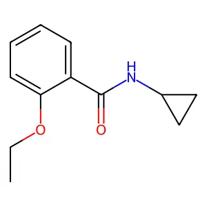 N-cyclopropyl-2-ethoxybenzamide structure