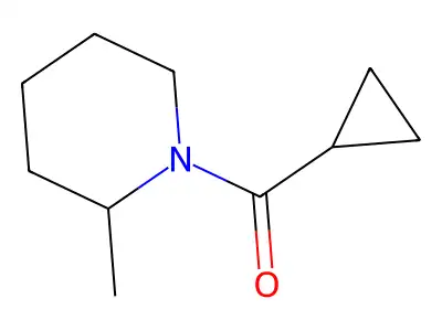 1-(Cyclopropylcarbonyl)-2-methyl-piperidine structure