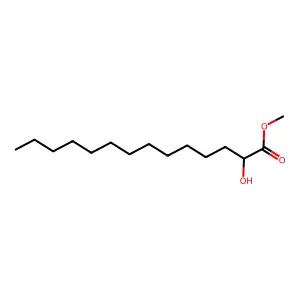 Methyl 2-hydroxytetradecanoate structure