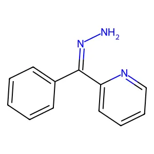 Phenyl 2-pyridyl ketone hydrazone structure