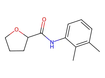 N-(2,3-dimethylphenyl)tetrahydro-2-furancarboxamide structure
