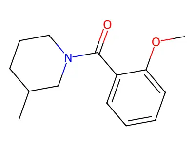 (2-Methoxyphenyl)(3-methylpiperidin-1-yl)methanone structure