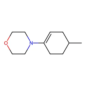 4-Methyl-1-morpholinocyclohexene structure