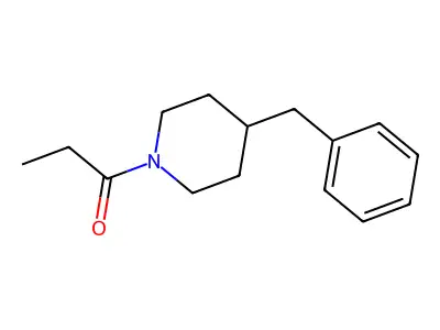 1-(4-Benzylpiperidin-1-yl)propan-1-one structure