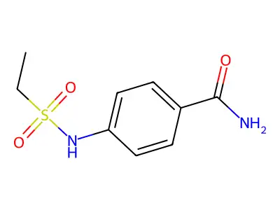 4-(Ethylsulfonamido)benzamide structure