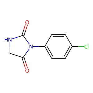 2,4-Imidazolidinedione, 3-(4-chlorophenyl)- structure