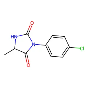 Hydantoin, 3-(p-chlorophenyl)-5-methyl- structure