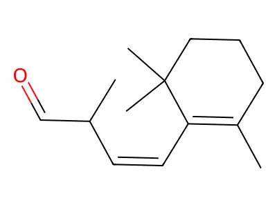 2-Methyl-4-(2,6,6-trimethyl-1-cyclohexen-1-yl)-3-butenal, (3Z)- structure
