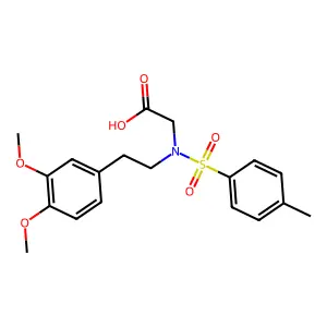 Glycine, N-(2-fluorobenzoyl)-, methyl ester structure