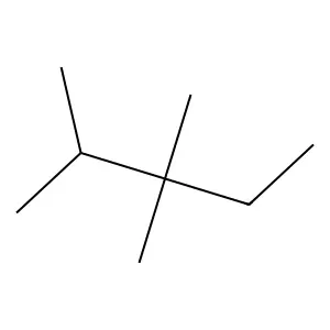 2,3,3-三甲基戊烷 structure