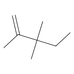 2,3,3-Trimethyl-1-pentene structure