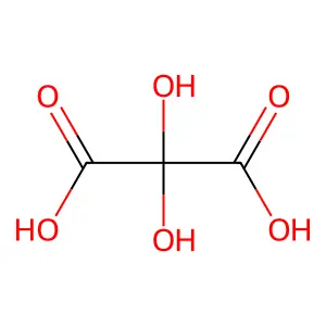 二羟基丙二酸 structure