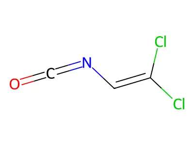 Ethene, 1,1-dichloro-2-isocyanato- structure