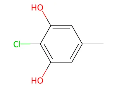 2-Chloro-5-methylbenzene-1,3-diol structure