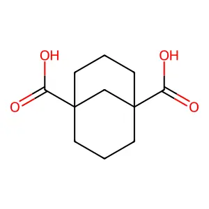 Bicyclo[3.3.1]nonane-1,5-dicarboxylic acid structure