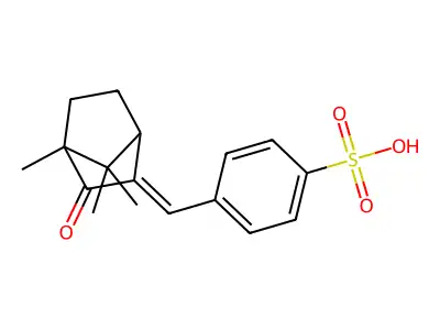 Benzylidene Camphor Sulfonic Acid structure
