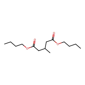 Dibutyl 3-methylpentanedioate structure