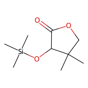 4,4-Dimethyl-3-[(trimethylsilyl)oxy]dihydro-2(3H)-furanone structure