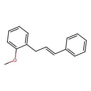 1-Methoxy-2-(3-phenylprop-2-enyl)benzene structure
