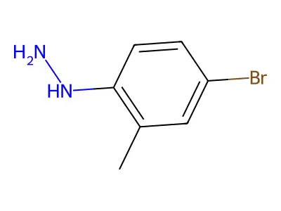 (4-Bromo-2-methylphenyl)hydrazine structure