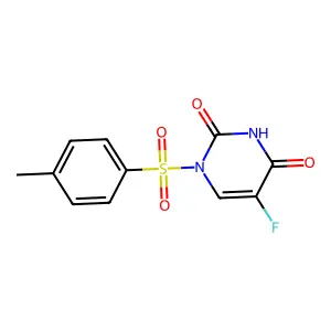 1-(p-Toluenesulfonyl)-5-fluorouracil structure