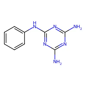 N2-苯基-1,3,5-三嗪-2,4,6-三胺 structure