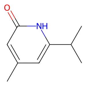 6-Isopropyl-4-methylpyridin-2-OL structure