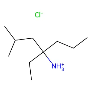 4-Ethyl-2-methylheptan-4-amine--hydrogen chloride (1/1) structure
