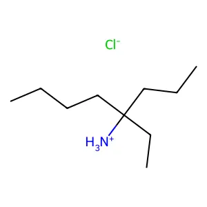 4-Octanamine, 4-ethyl-, hydrochloride structure