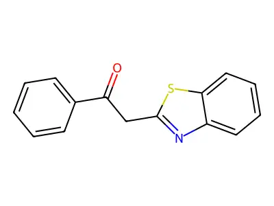 2-(1,3-Benzothiazol-2-yl)-1-phenylethan-1-one structure